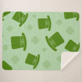 Irish Charm Sherpa Blanket Sherpadecke (Vorderseite (Horizontal))