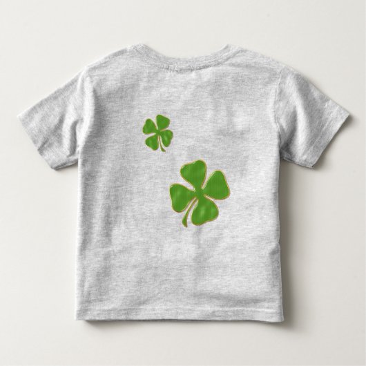 Irish Charm Whimsical BOYS Kleinkind T-shirt (Rückseite)