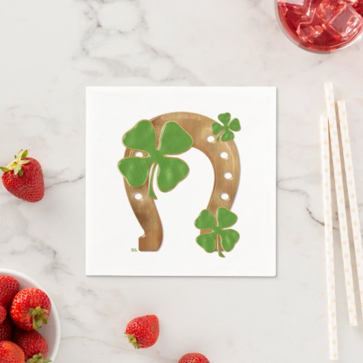 Irish Charm Whimsical PARTY NAPKINS 2 Serviette (Beispiel)