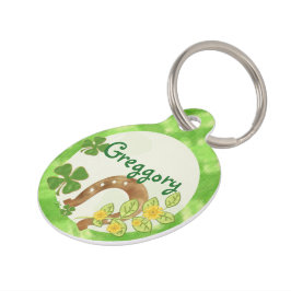 Irish Charm Whimsical PETS PERSONALISIERT Haustiermarke