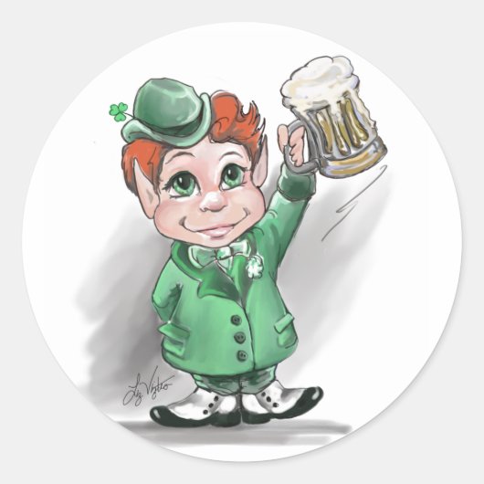 Irish Cheers! Aufkleber (Vorderseite)