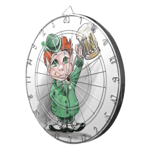 Irish Cheers! Dartboard Dartscheibe (Vorderseite rechts)