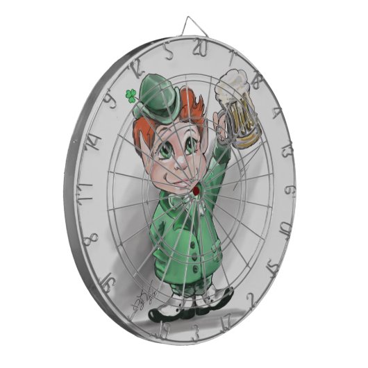 Irish Cheers! Dartboard Dartscheibe (Vorderseite Links)