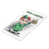 Irish Cheers! Flexfähiges Magnet (Linke Seite)