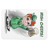 Irish Cheers! Flexfähiges Magnet (Horizontal)