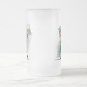 Irish Cheers! Mattierte Bier-Tasse Mattglas Bierglas (Mittel)