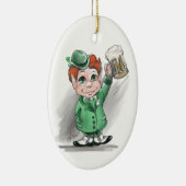 Irish Cheers! Oval Ornament (Rechts)