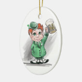 Irish Cheers! Oval Ornament (Links)