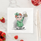 Irish Cheers! Paper Napkin Serviette (Beispiel)