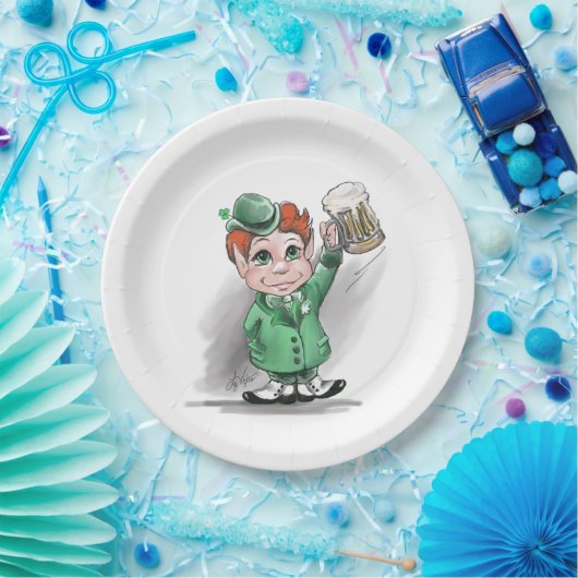 Irish Cheers! Papierteller (Party)