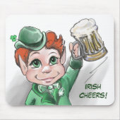 Irish Cheers! Portrait Mousepad (Vorne)