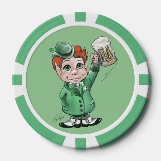 Irish Cheers! Sláinte! Poker Chips (Vorderseite)