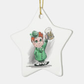 Irish Cheers! Star Ornament (Links)