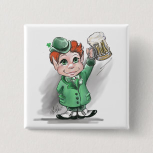 Irish Cheers! Taste St Patrick's Day Button