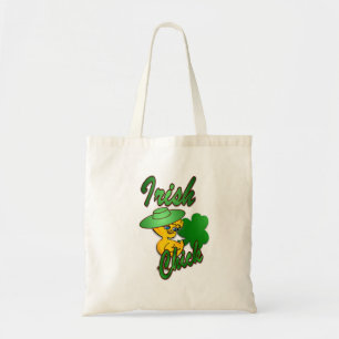 Irish Chick in Green Tragetasche