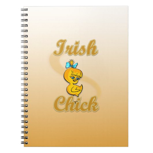 Irish Chick Notizblock (Vorderseite)