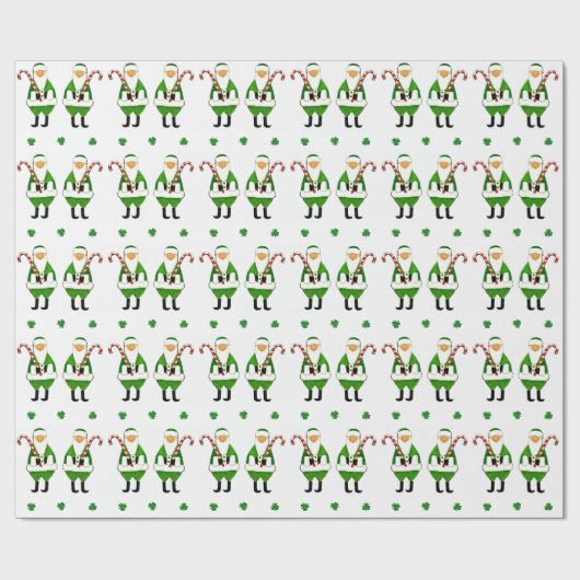Irish Christmas Gift Geschenkpapier (Flach)