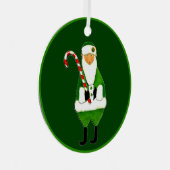 Irish Christmas Keepake Ornament Aus Metall (Vorderseite Rechts)