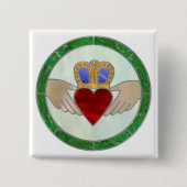 Irish Claddagh Button (Vorderseite)