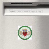 Irish Claddagh Magnet (In Situ (Geschirrspüler))