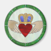 Irish Claddagh Magnet (Vorne)
