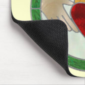 Irish Claddagh Mousepad (Ecke)