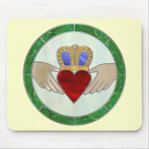 Irish Claddagh Mousepad