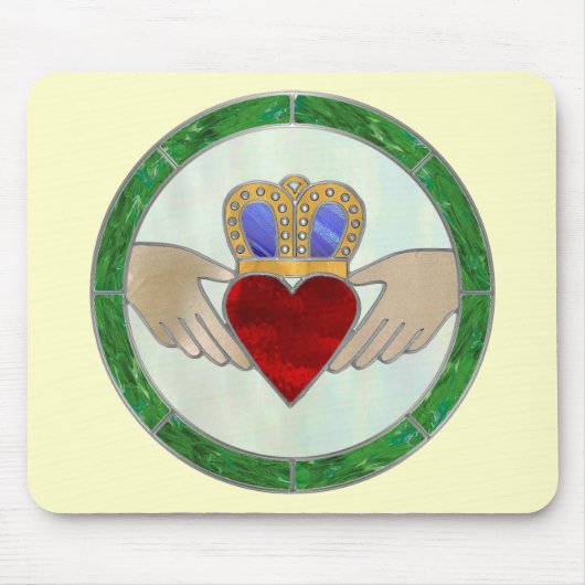 Irish Claddagh Mousepad (Vorne)