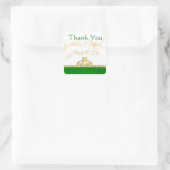 Irish Claddagh Wedding danke Ihnen Stickers (Tasche)
