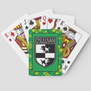 Irish Clan O'Sullivan Spielkarten