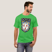 Irish Clan Wappen - Doyle T-Shirt (Vorne ganz)