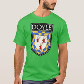 Irish Clan Wappen - Doyle T-Shirt (Vorderseite)
