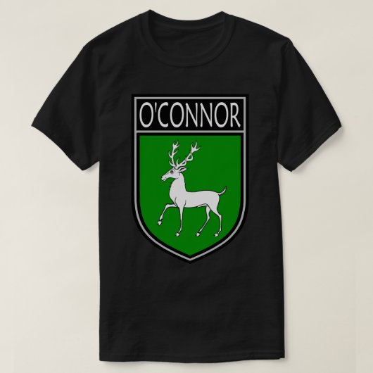 Irish Clan Wappen OConnor T-Shirt (Design vorne)