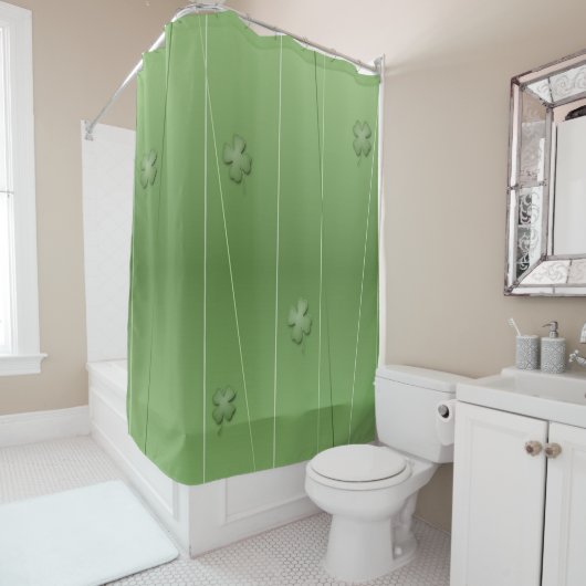 Irish Closing Design Duschvorhang (Beispiel)
