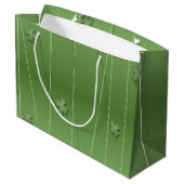 Irish Closing Design Große Geschenktüte (Rückseite Schrägansicht)