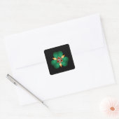 Irish Clover and Trinity Knot Charm Square Sticker (Umschlag)