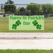 Irish Clover Banner (Insitu)
