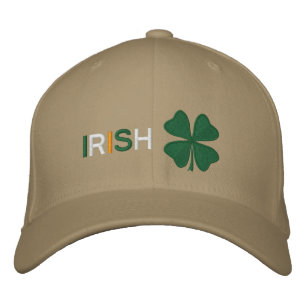 Irish Clover bestickter Hut
