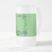 Irish Clover Green St. Patrick's Day Tasse Glass (VorderseiteRechts)