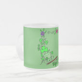 Irish Clover Green St. Patrick's Day Tasse Glass (Vorderseite Links)