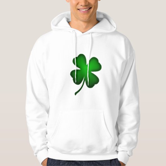 Irish Clover Hoodie (Vorderseite)