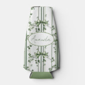 Irish Clover‑Inspired Botanical Design  Flaschenkühler (Vorderseite)