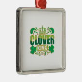 Irish Clover King Ornament Aus Metall (Rechts)
