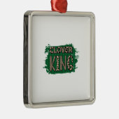 Irish Clover King Ornament Aus Metall (Rechts)
