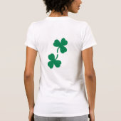 Irish Clover Ladys Jersey T - Shirt (Rückseite)