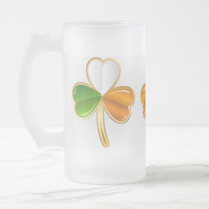 Irish Clover Mattierte Tasse