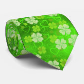 Irish Clover Men's Krawatte (Gerollt)