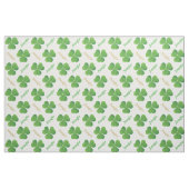 Irish Clover & name St. Patrick's Day personalisie Stoff (Fat Quarter (45,7 x 55,9 cm))