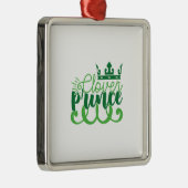 Irish Clover Prince Ornament Aus Metall (Rechts)