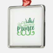 Irish Clover Prince Ornament Aus Metall (Links)